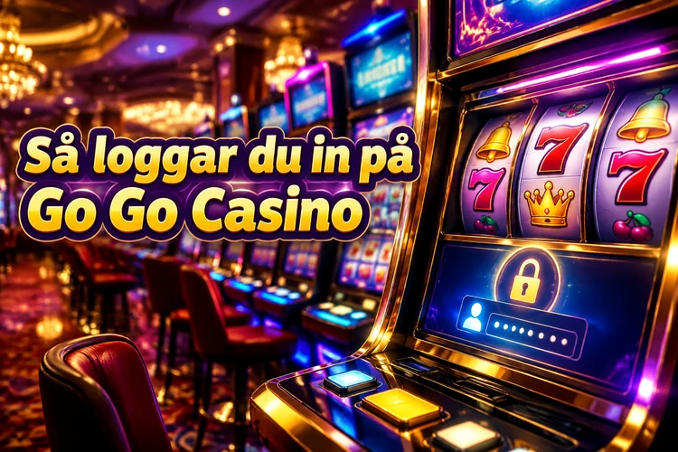 Så loggar du in på Go Go Casino