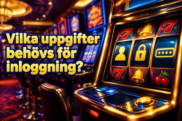 Vilka uppgifter behövs för inloggning?